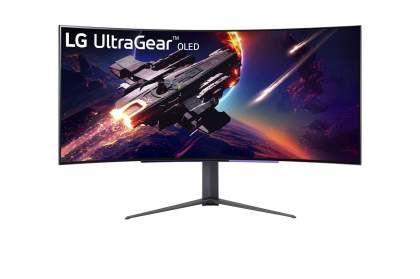 Κυρτή οθόνη UltraGear™ OLED 45 WQHD για παιχνίδια, με ρυθμό ανανέωσης 240 Hz και χρόνο απόκρισης 0,03 ms (GtG) | 45GR95QE-B main image